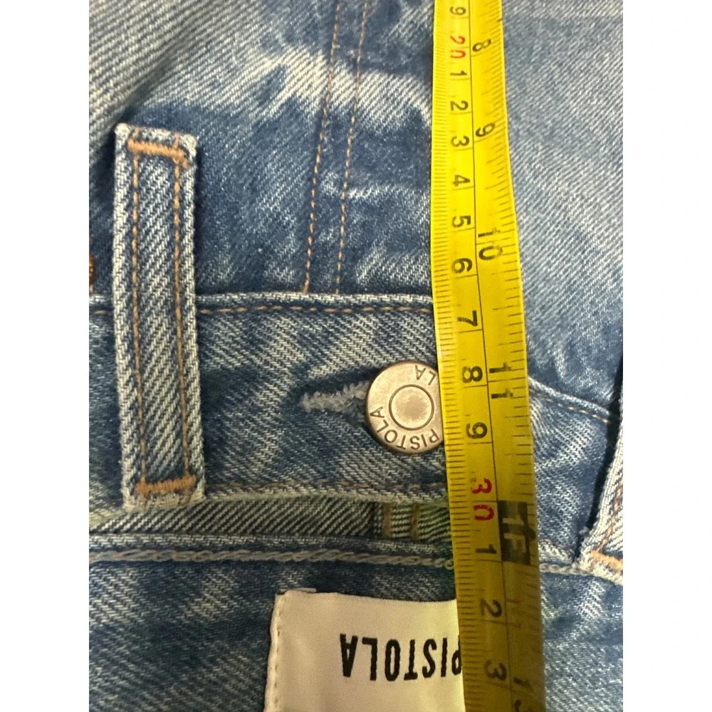 Pistola Cassie High Rise Straight Jeans‎ Rare Proto Sample Raw Hem Grunge Indie
